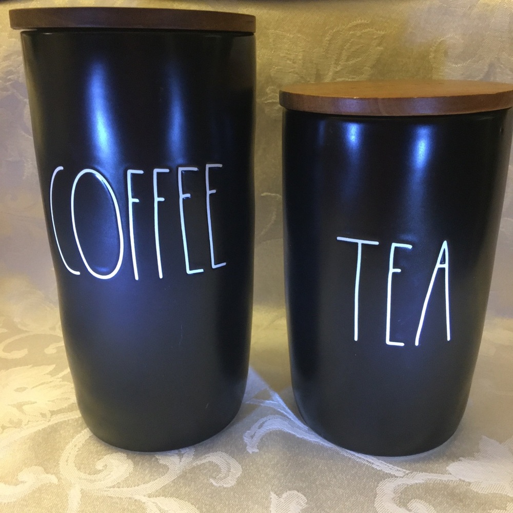 Rae Dunn Coffee & Tea Canisters